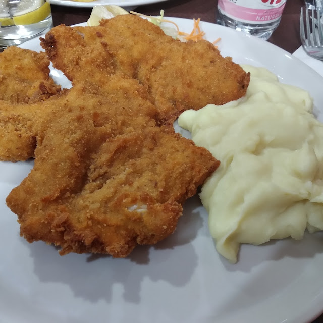 Milanese Con Purè Di Patate