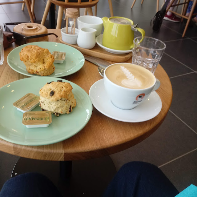 Coffee or Tea and Scones