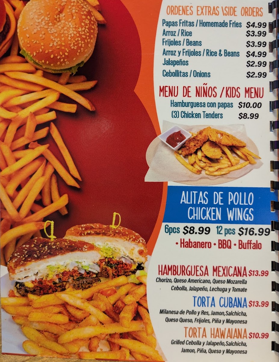 La Esquina del Taco menu board