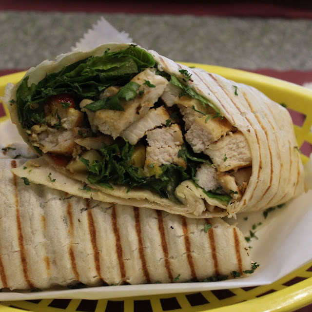 Grilled Caesar Chicken Wrap