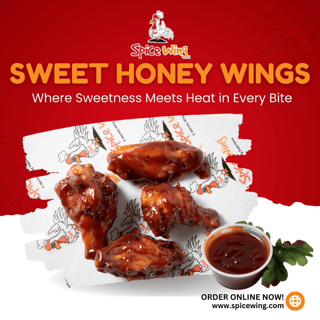 Spice Wing Semmes menu board