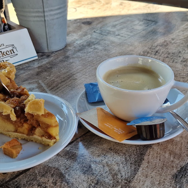 Koffie Met Appelgebak