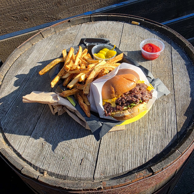 Basket of Burgers