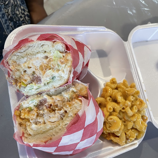 Shrimp Catfish Poboy