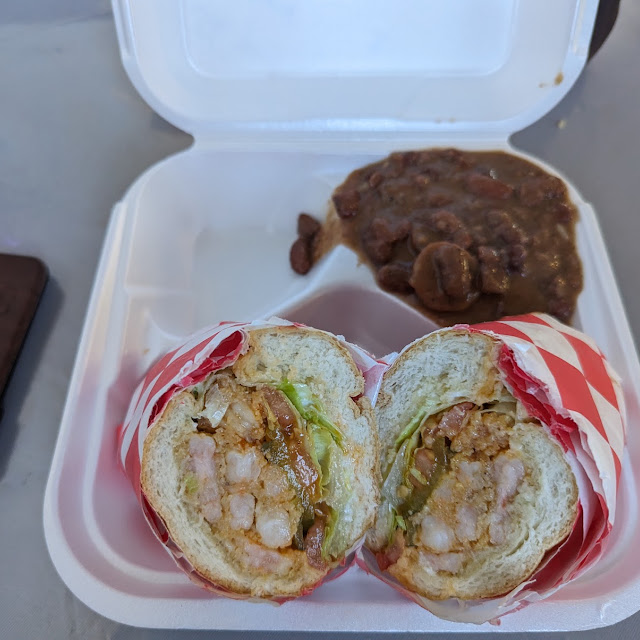 Traditional Shrimp PO Boy