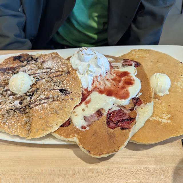 Gourmet Pancakes Flight