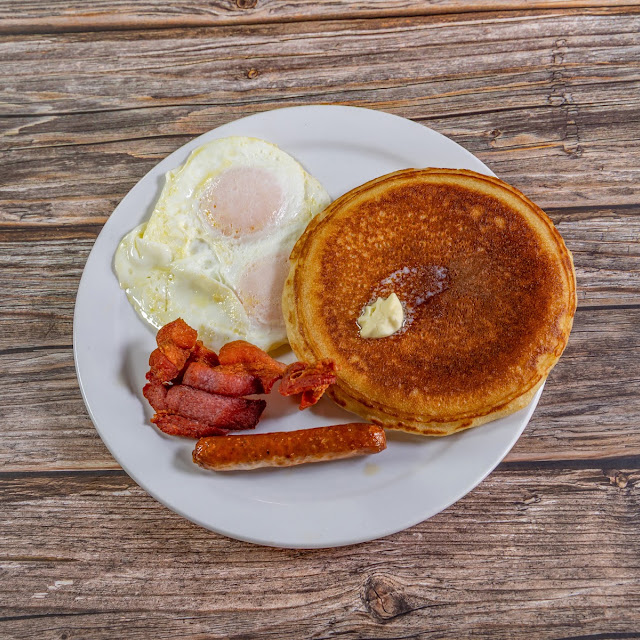 Pancakes and Eggs