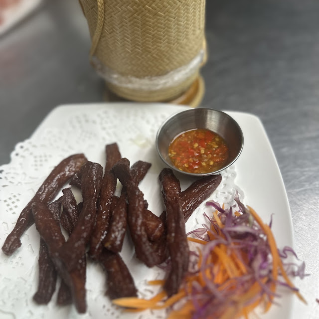 Sticky Rice & Beef Jerky
