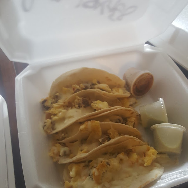 Chorizo and Egg Tacos