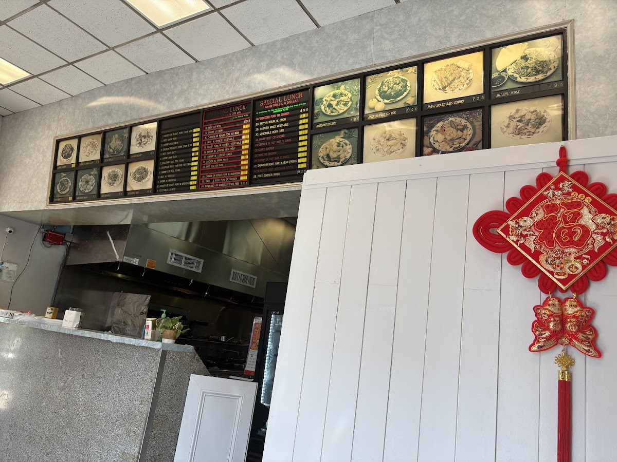 Moon Star menu board