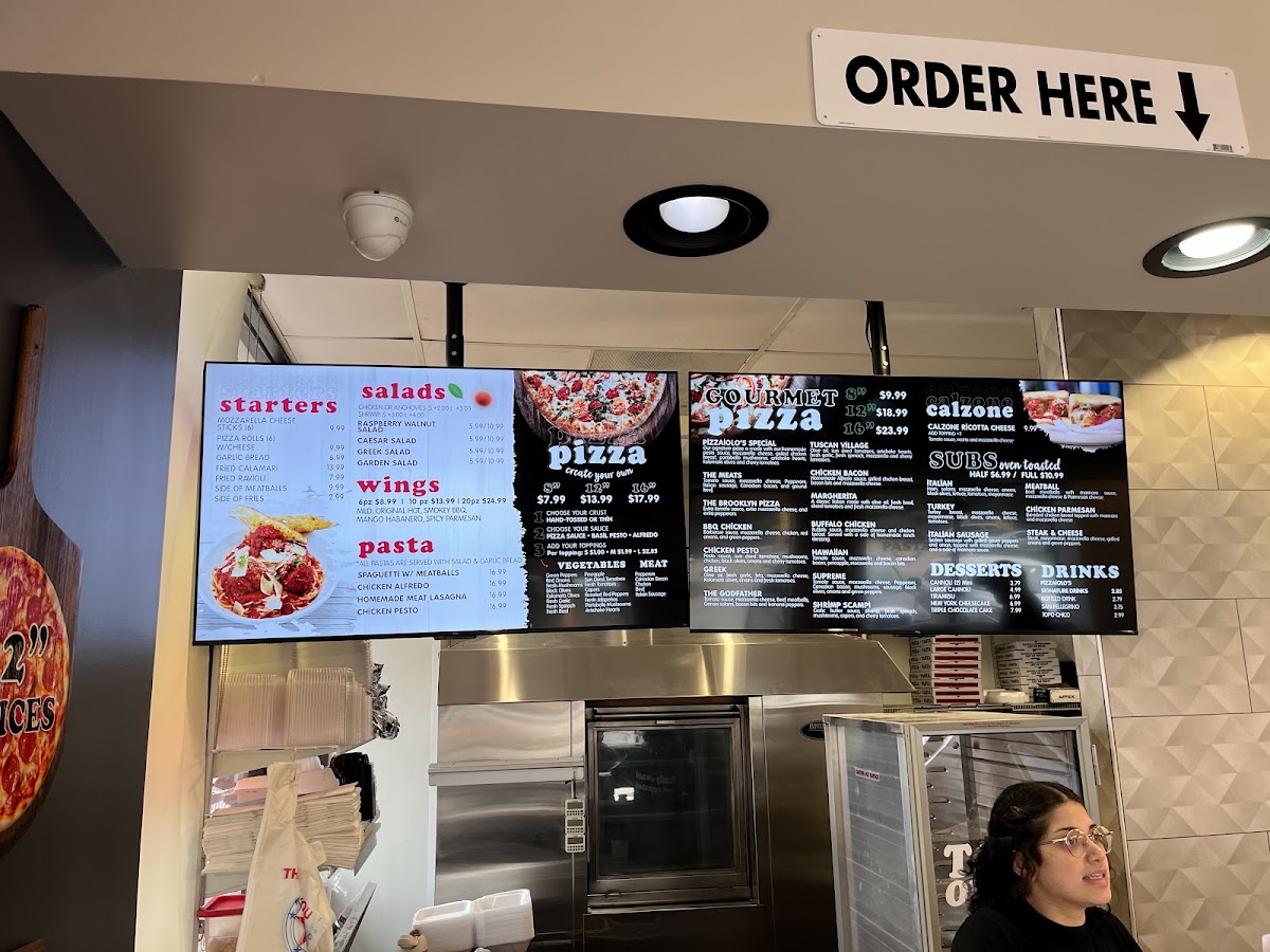 Pizzaiolo's Spring Cypress (gleannloch Farms) menu board