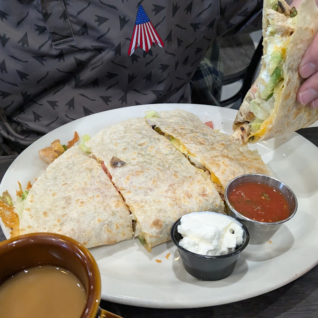 K & S Chicken Quesadilla
