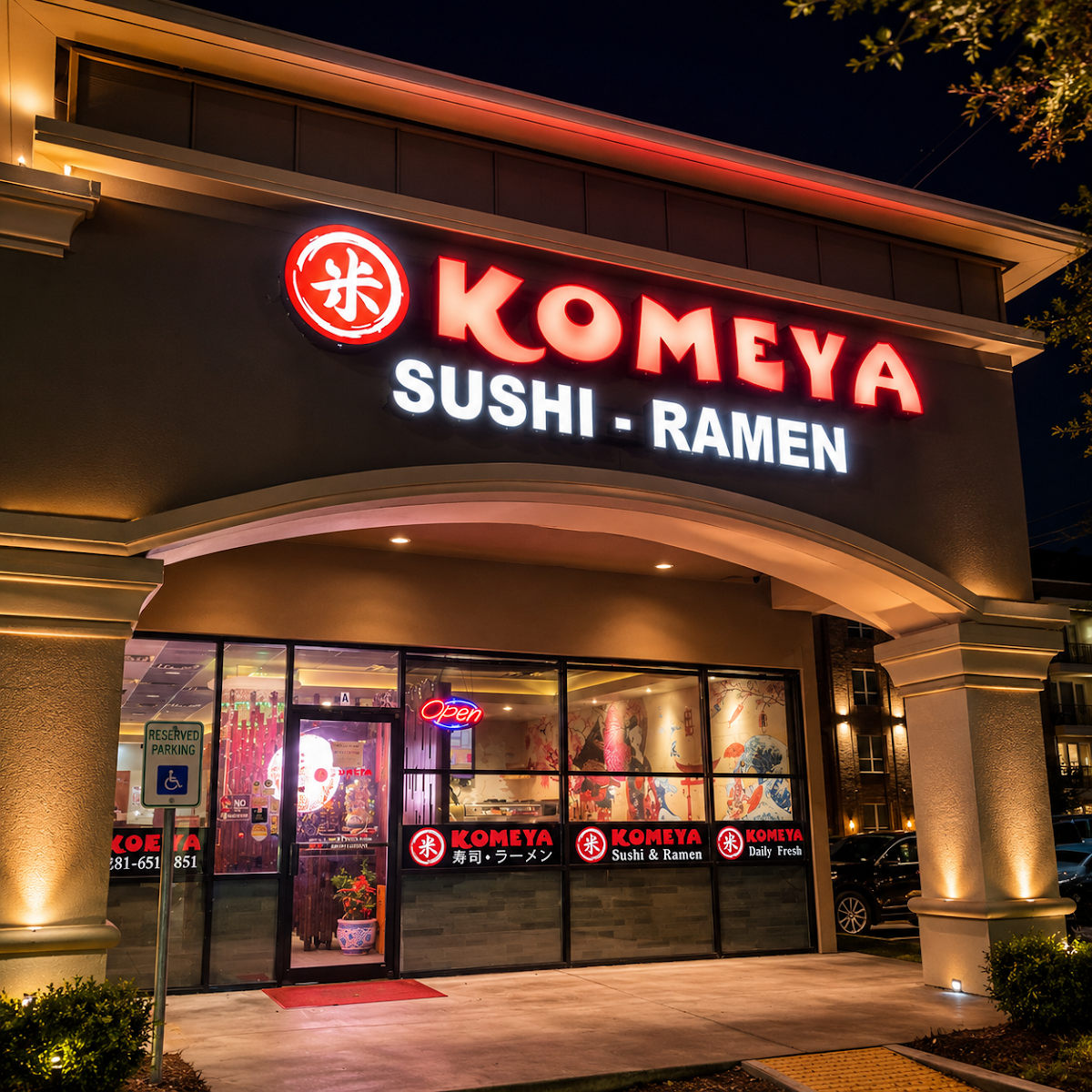 Komeya sushi and ramen