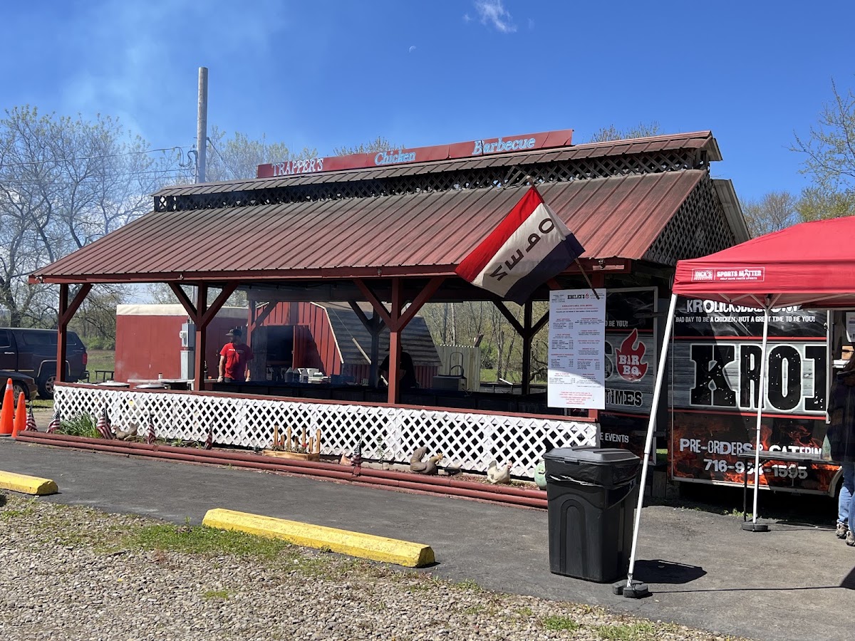 Krolicks BBQ at Trappers Park in Olean