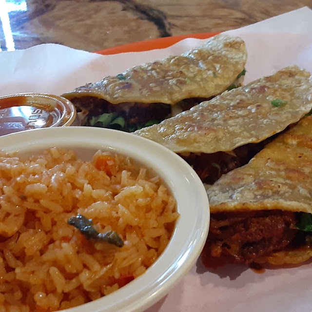 Marinated Beef Tacos with Rice