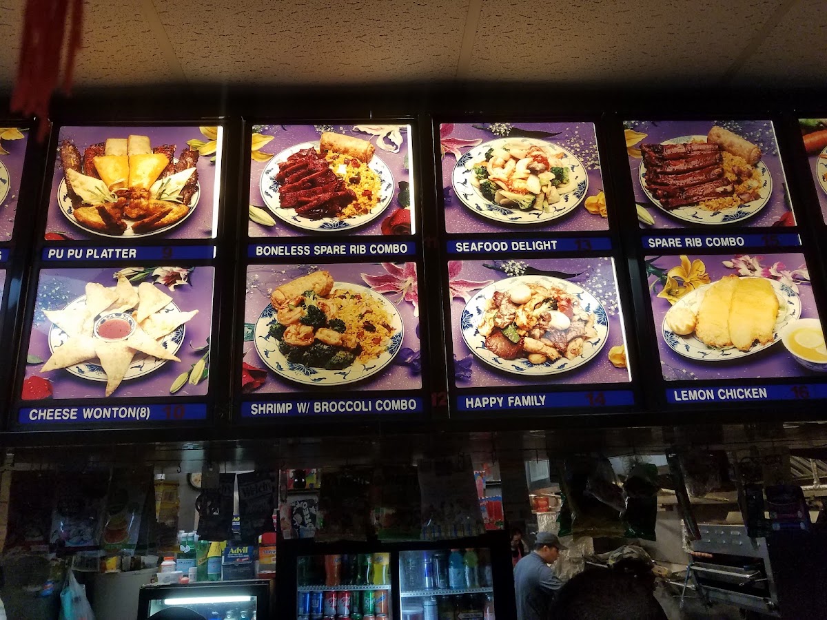 Kam Heung Kitchen menu board