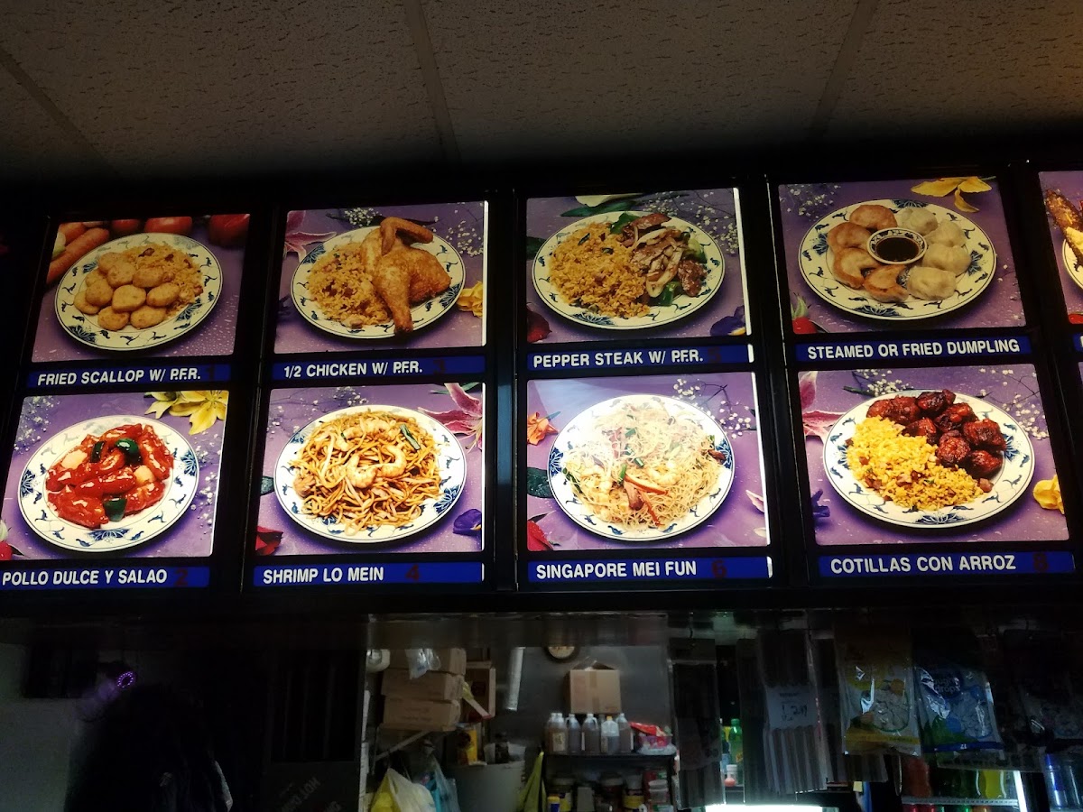Kam Heung Kitchen menu board