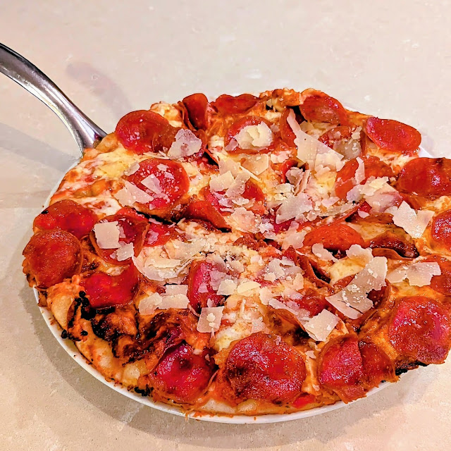 Parmesan Pepperoni Pizza