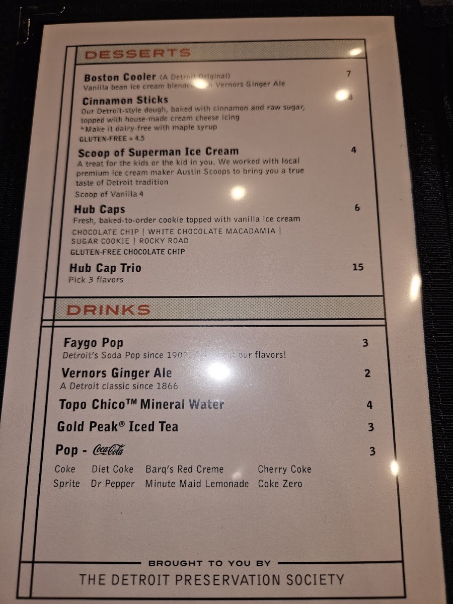 Via 313 menu board