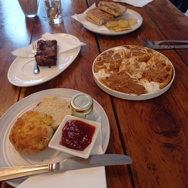 Scone Jam and Cream
