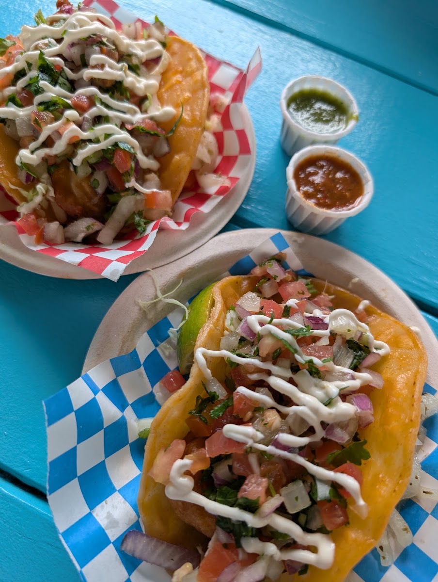 Fish Tacos El Blue