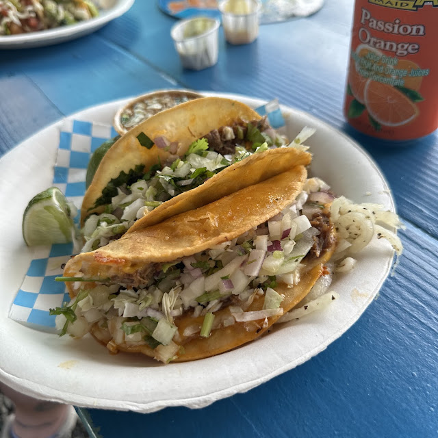 Mahi Mahi and Shrimp Tacos