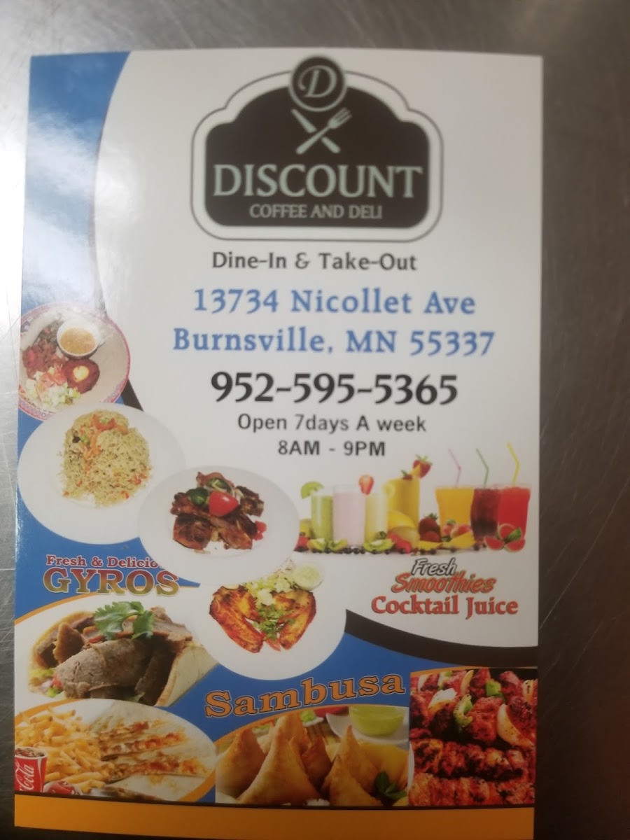 BLACK SEA DELI, INC menu board