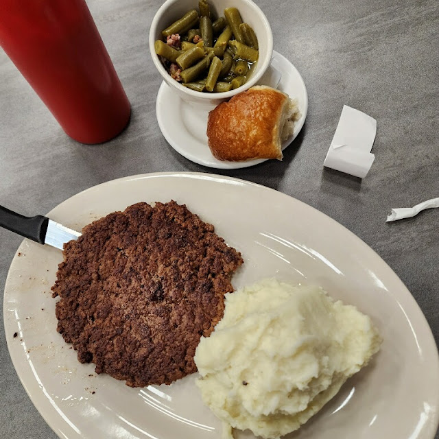 Hamburger Steak Dinner