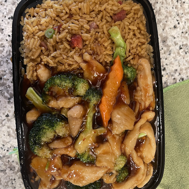 Beef with Garlic Sauce Combo