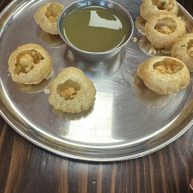 Pani Puri with Sauces