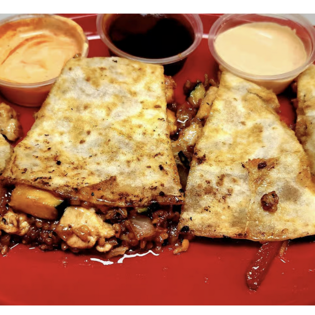 Spicy Hibachi Chicken Quesadilla