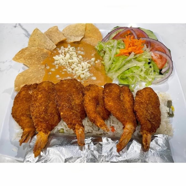 Camarones Empanizados Breaded Shrimp