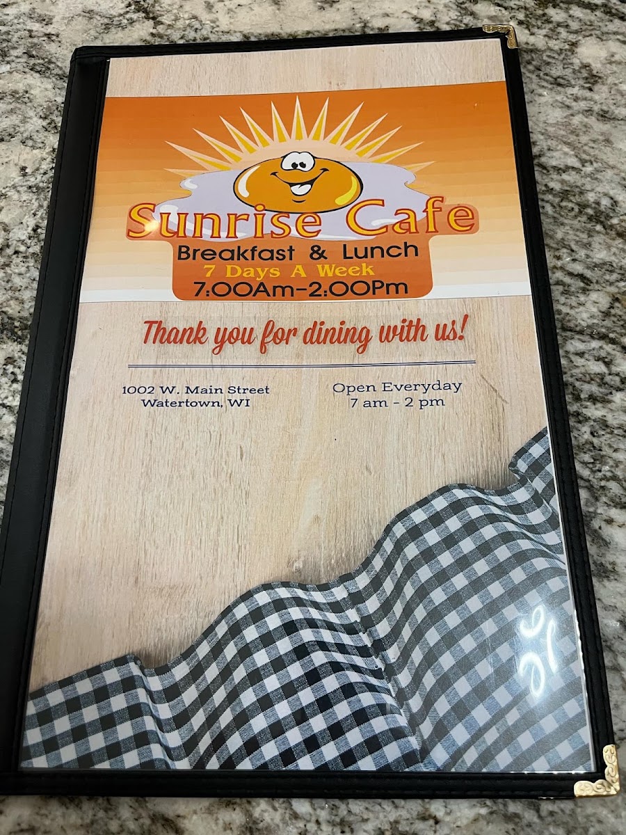 Sunrise cafe
