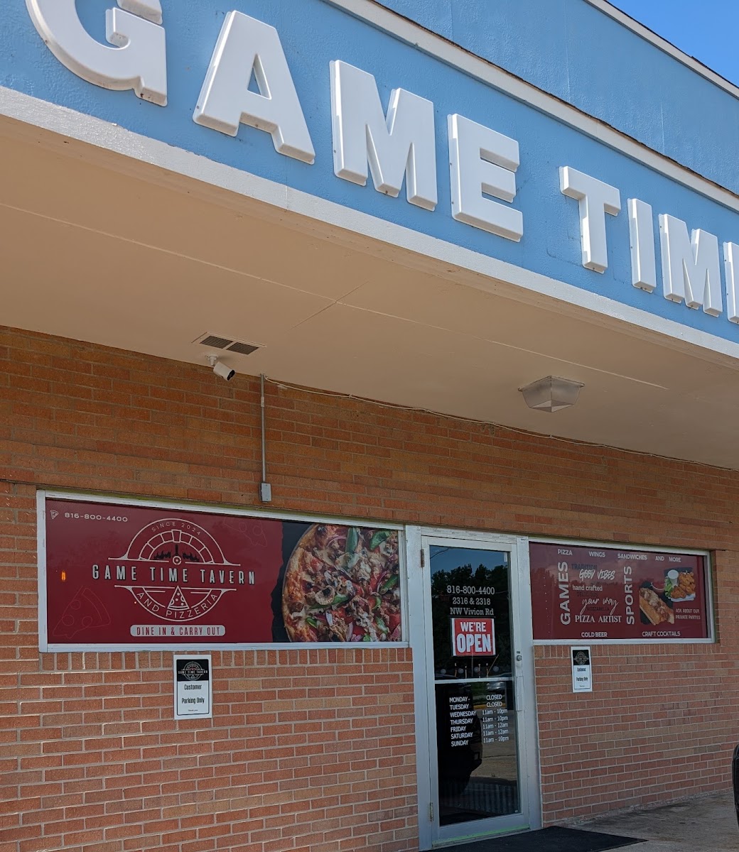 Game Time Tavern and Pizzeria