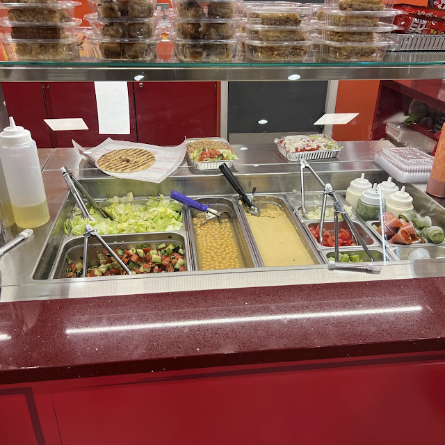 Fresh Chopped Salad Bar Ingredients