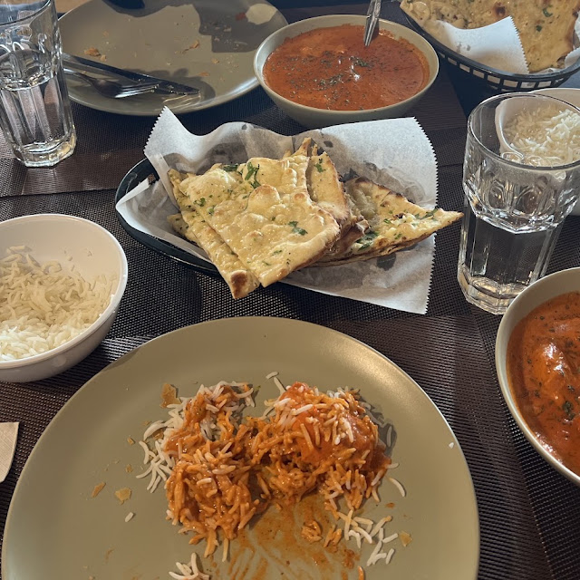 Chili Garlic Nan and Chicken Tikka Masala