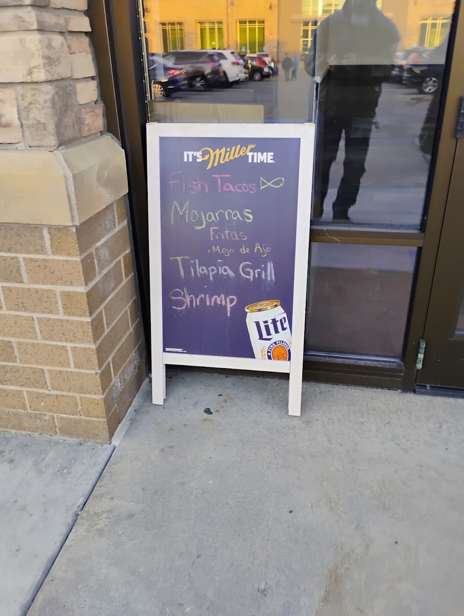 Ay Cabron Mexican | Latin Grilled & Bar menu board