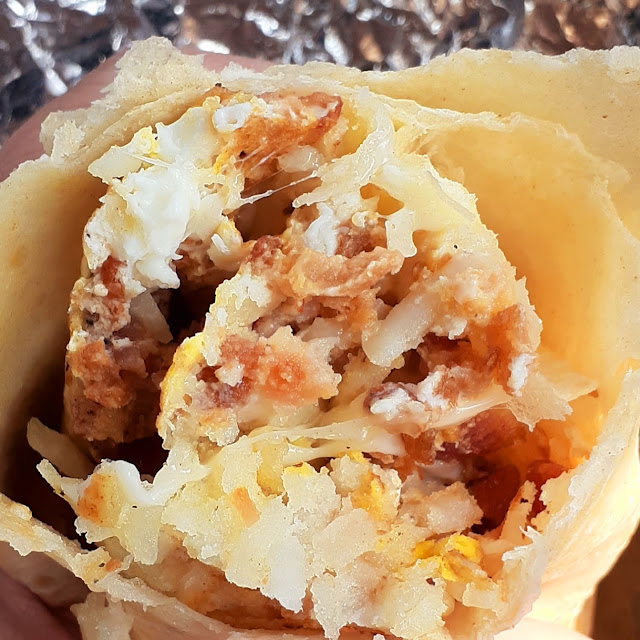 Bacon Breakfast Burrito