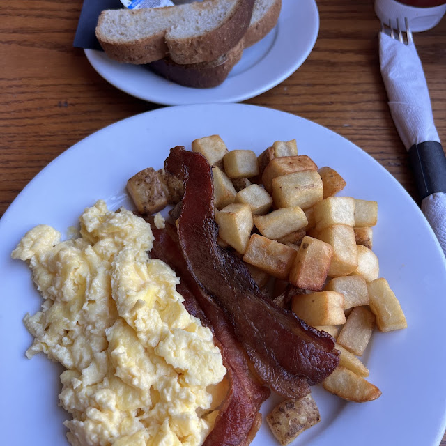 Home Fries Two Eggs Bacon