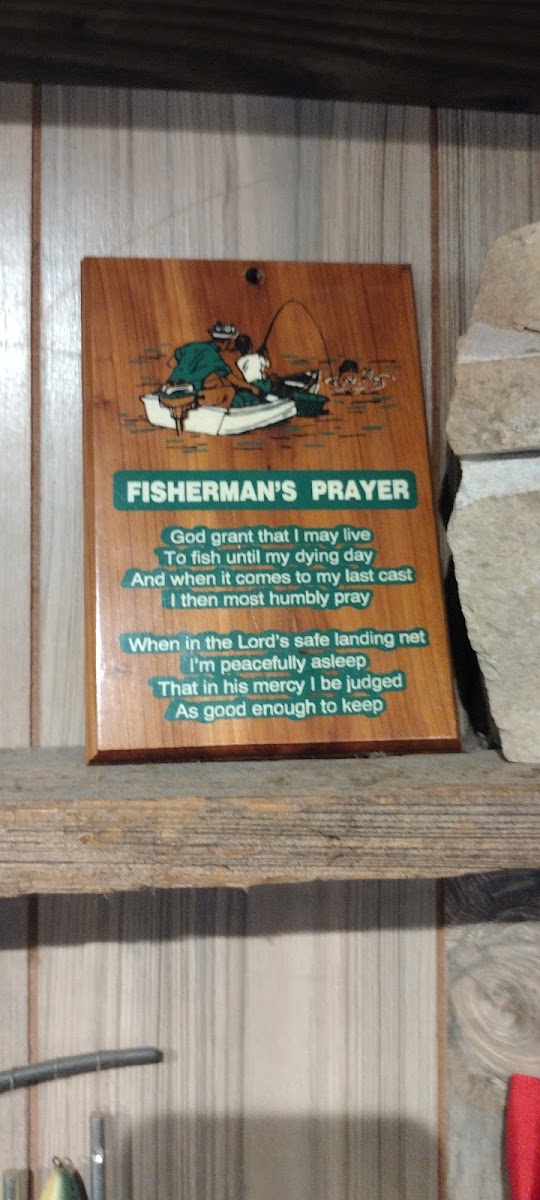 Catfish Hut menu board