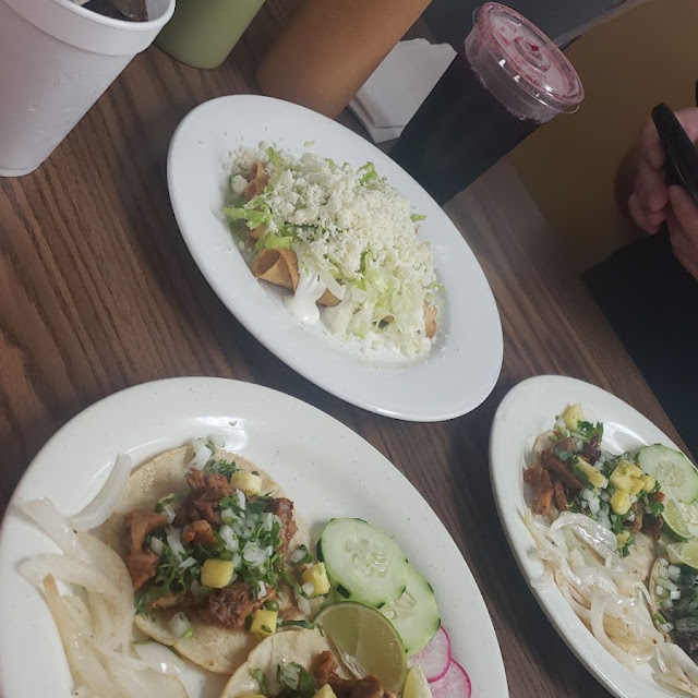Tacos Dorados and Tacos Al Pastor