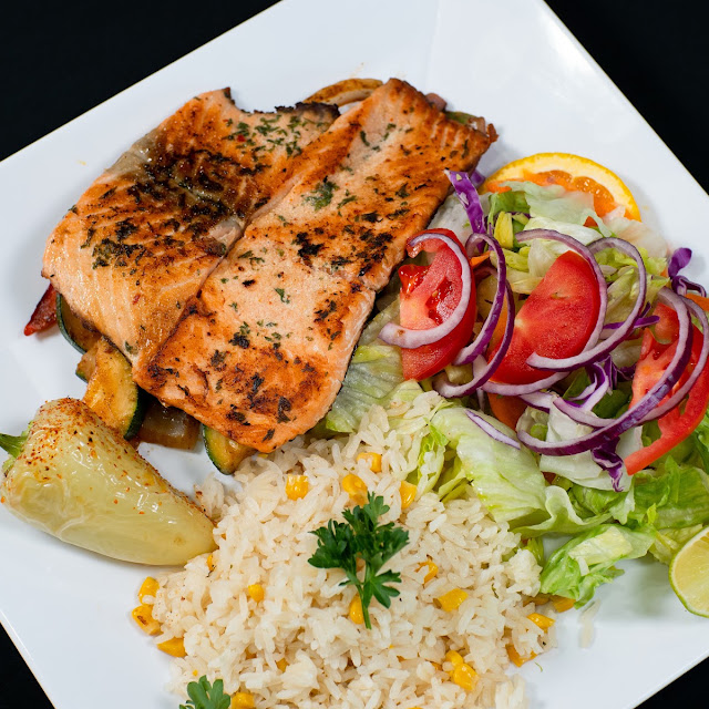 Salmon A la Plancha