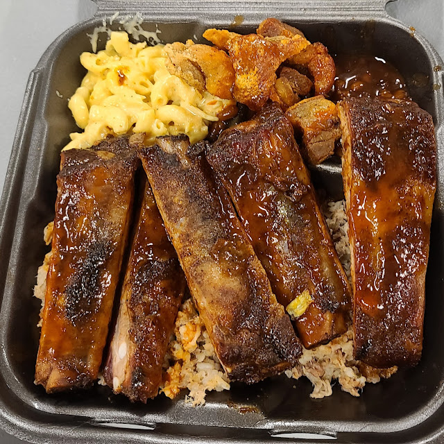 BBQ Ribs Side with 3 Sides
