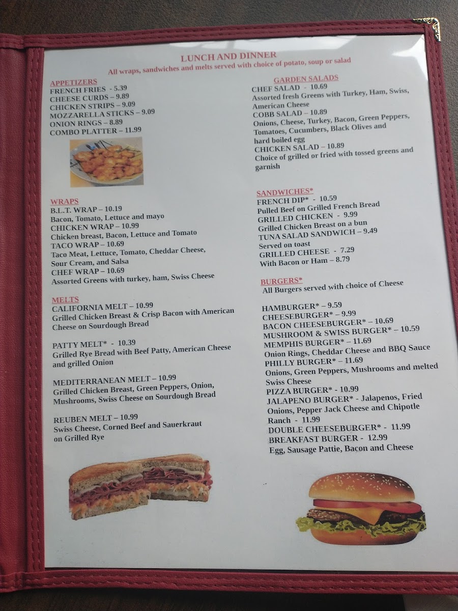 MayMay’s Cafe menu board