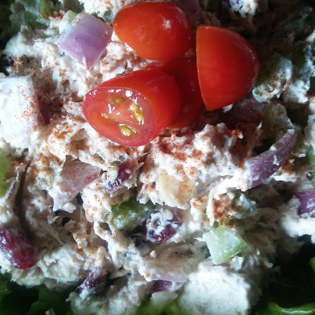 Roast Beef Cranberry Chicken Salad or Tuna
