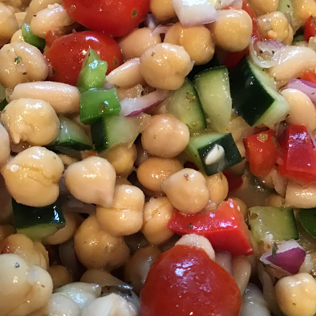 Chickpea Salad 8 Oz