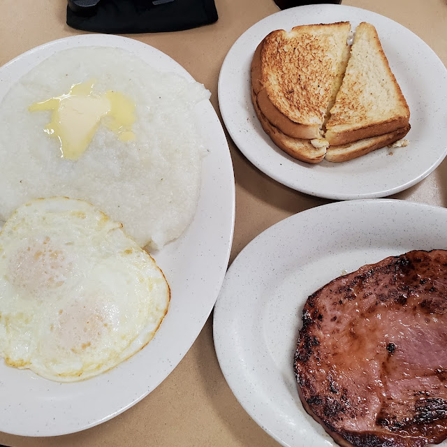 2 Eggs & Ham Steak