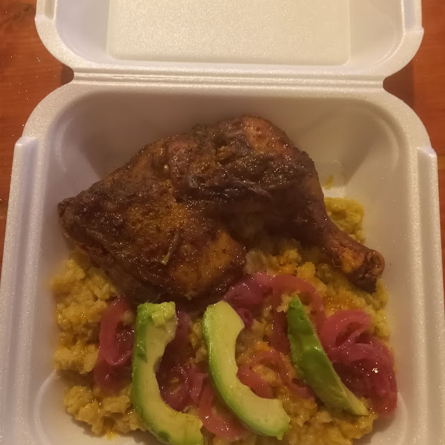 Pollo Al Horno Con Mangu
