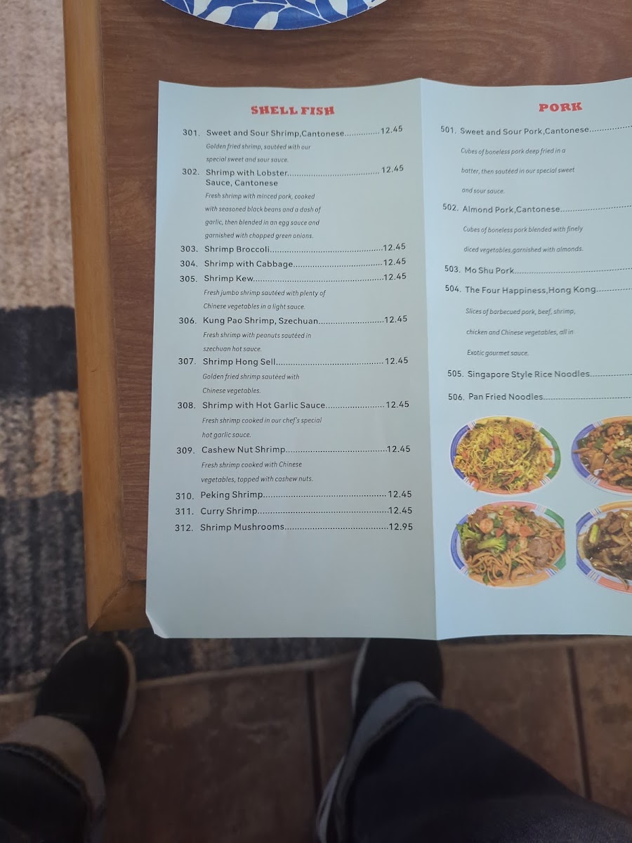Chopsticks | Chinese Restaurant menu board