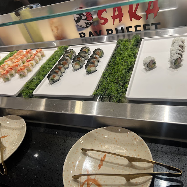 Variety of Sushi Rolls